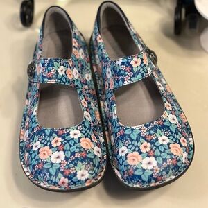 Alegria by PG Lite floral Mary Jane shoes